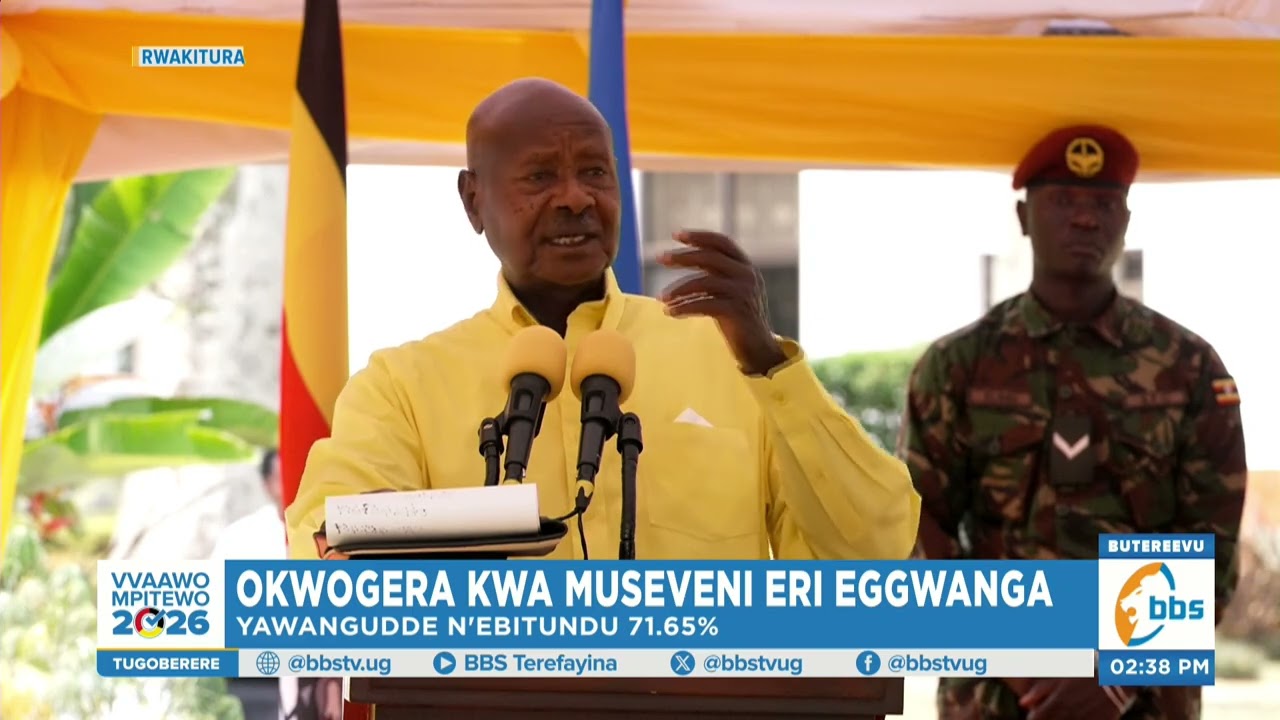 Pulezidenti Museveni agamba aba Opozisoni baawonye abalonzi be obukadde 10 nebatalonda