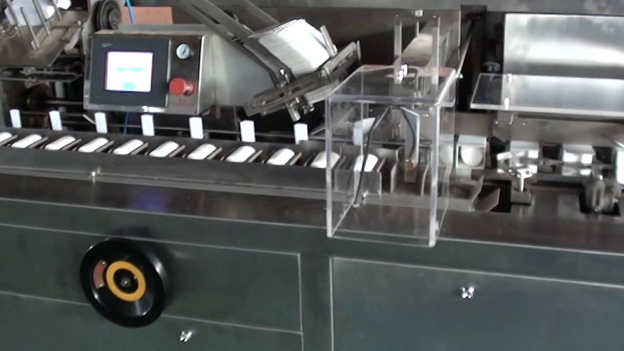 Bottle Cartoning Machine with leaflet fold device ,Bottle Carton ...