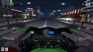 Speeding Through Rainy Night – Motorcycle Skills Tested! |  Bike Simulator #game #traffic #driving screenshot 4