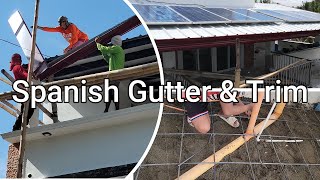 Gutter and trim day! DRONE SHOTS INCLUDED