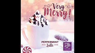 PJ's Coffee Peppermint Bark Latte