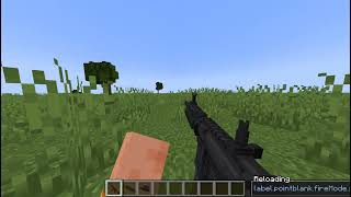 Minecraft mod [Vic's Point Blank] tanıtımı.