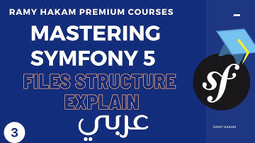#003 Mastering Symfony 5 Course Arabic | Project Files Explained -بالعربي Symfony شرح