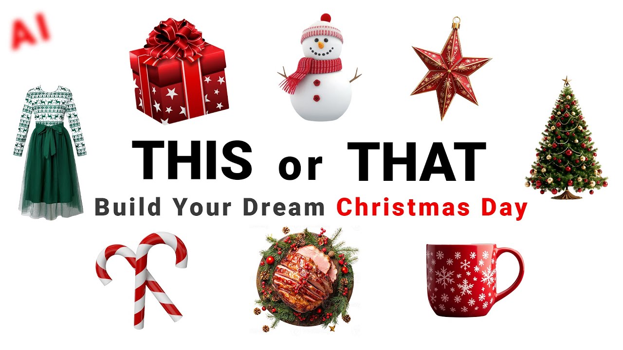 THIS or THAT 🎅 Build Your Dream Christmas Day with AI 🎄