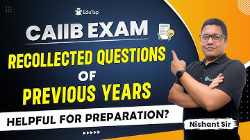 CAIIB Exam Preparation 2024 | CAIIB Exam Syllabus & Previous Year Question | CAIIB Online Classes