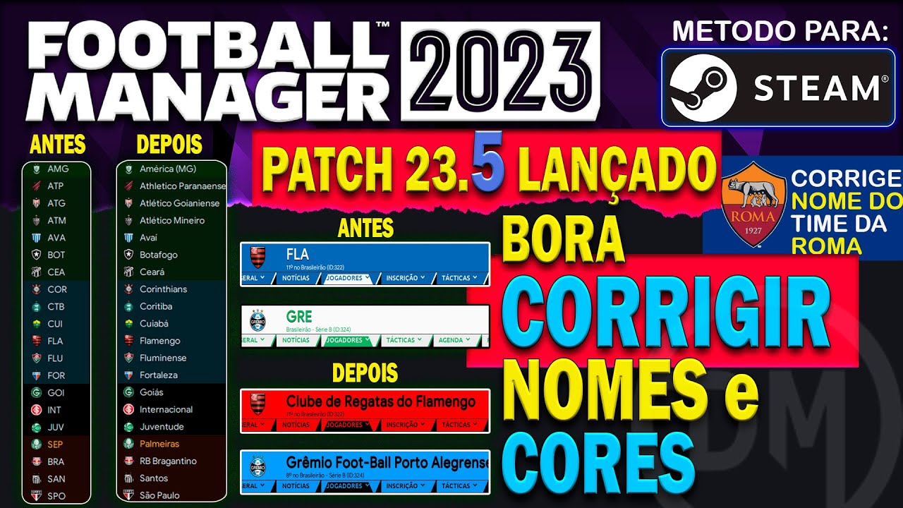 Football Manager 2023 Steam Original Online + Megapack (Taticamente)