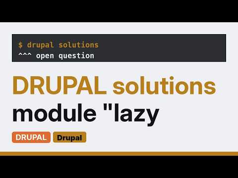 Drupal: Is there a module that can "lazy load" content, not just images? (3 Solutions!!)