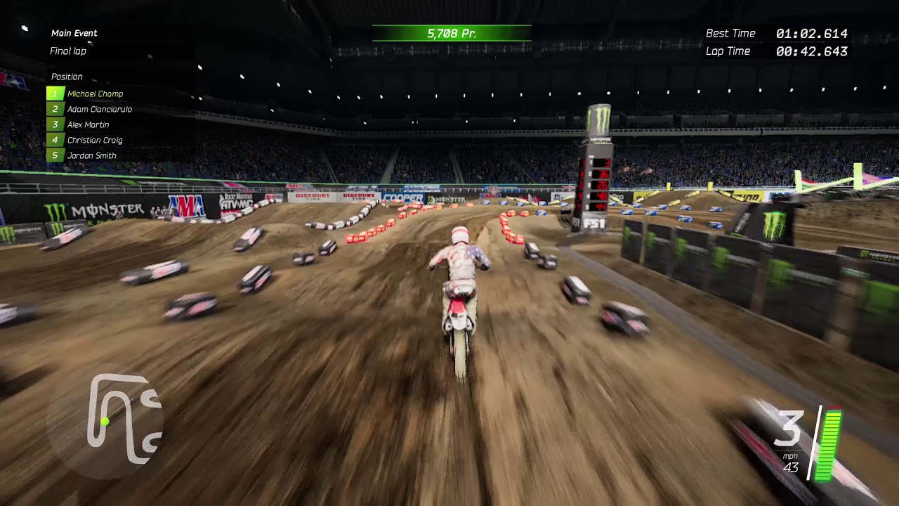 Monster Energy Supercross race 1 YouTube
