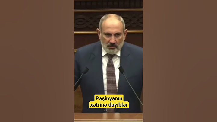 Paşinyan və müxalifəti təmsil edən deputat arasında parlamentdə qalmaqal yaşandı