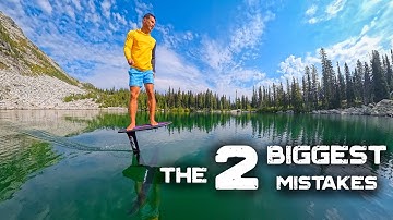 The 2 BIGGEST mistakes | pump foiling