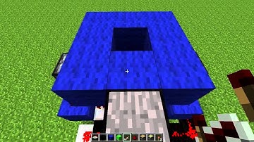 Minecraft Tutorial Flush Floor Block Swapper with a twist