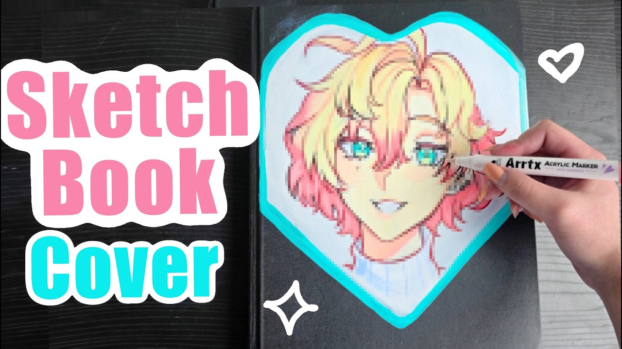 DIY Sketchbook Cover | Painting Merold!