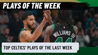 Celtics Plays of the Week | Highlights vs. Warriors, Raptors, Magic \& Heat