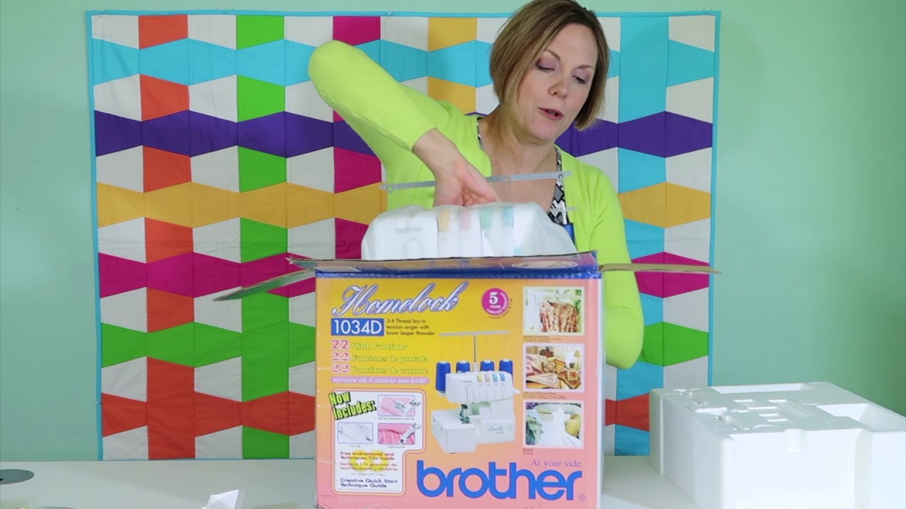 Brother 1034D Serger Overview 