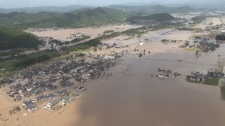 台風１８号、列島縦断　広い範囲で大雨被害