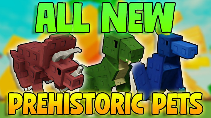 *ALL* New Prehistoric Pets In Grow A Garden! Full Pet Showcase! (Grow A Garden)