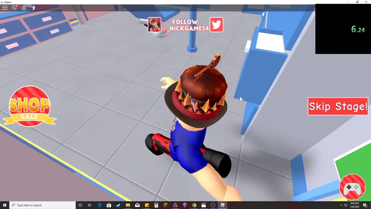 Glitchless In 0m 09s 467ms By Irealylikecheese Roblox Escape The Dentist Obby Speedrun Com - nickgame54 roblox