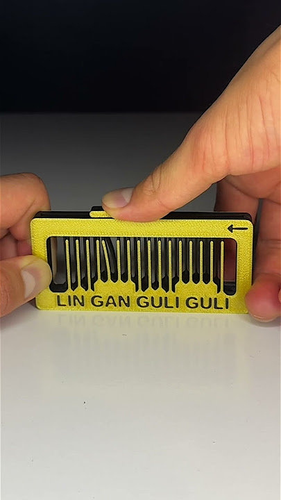 3D Printed Lin Gan Guli Melody Musical Fidget Pt 2
