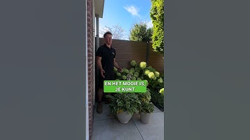 Deze schutting staat er over 10 jaar nog net zo strak bij!! #postmus #composiet #schutting