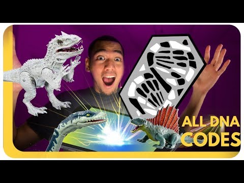 Jurassic World Facts Codes Indominus Rex Dimetrodon Plesiosaur Jurassic World Toys Part 5 Youtube