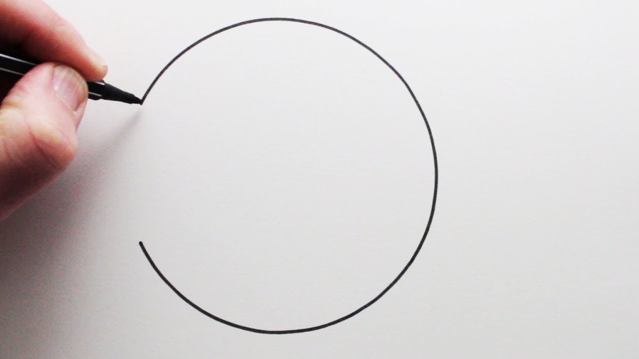 Perfect Draw - How To Draw A Perfect Circle Freehand: Narrated Step By ...