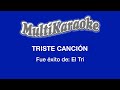 Multi Karaoke - Triste Cancion