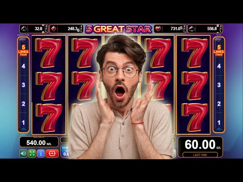 🎰 ЗАНОСЫ НЕДЕЛИ в 5 GREAT STARS /  СОРВАЛ ДЖЕКПОТ EGT / ЛУЧШИЕ СЛОТЫ 2024 / ТОП больших выигрышей