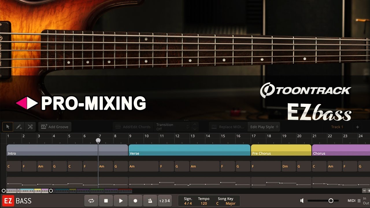 Слушать музыку с хорошим басом. Ezbass. Toontrack ezbass VST 1.1.5. Ezbass VST как установить. Ezbass Library.