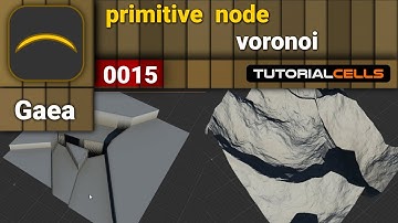 0015. primitives node ( voronoi node ) in Gaea
