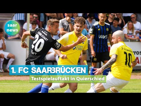 Testspielauftakt des FCS: Heißer Tanz in Quierschied