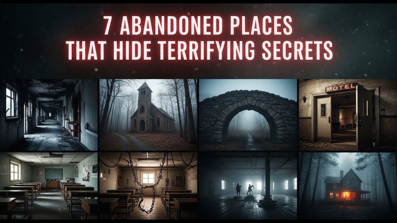 7 Abandoned Places That Hide Terrifying Secrets 😱🏚️👁️ YouTube