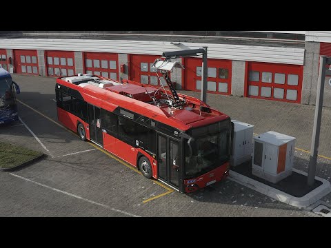 Die neue E-Busflotte der Freiburger Verkehrs-AG