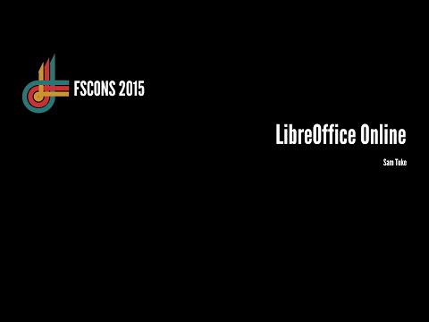 Sam Tuke: LibreOffice