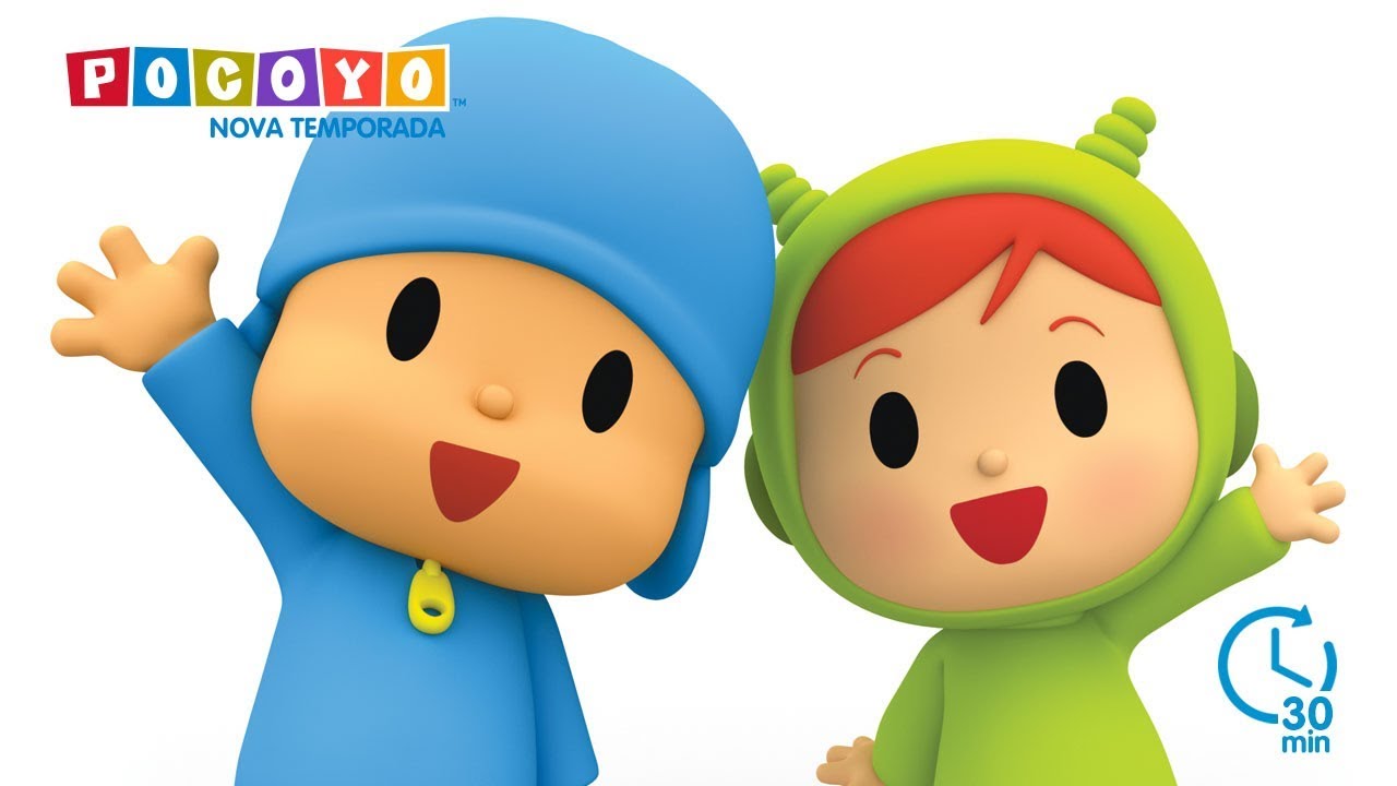 🎃POCOYO em PORTUGUÊS do BRASIL - Maratona de Halloween [30min]