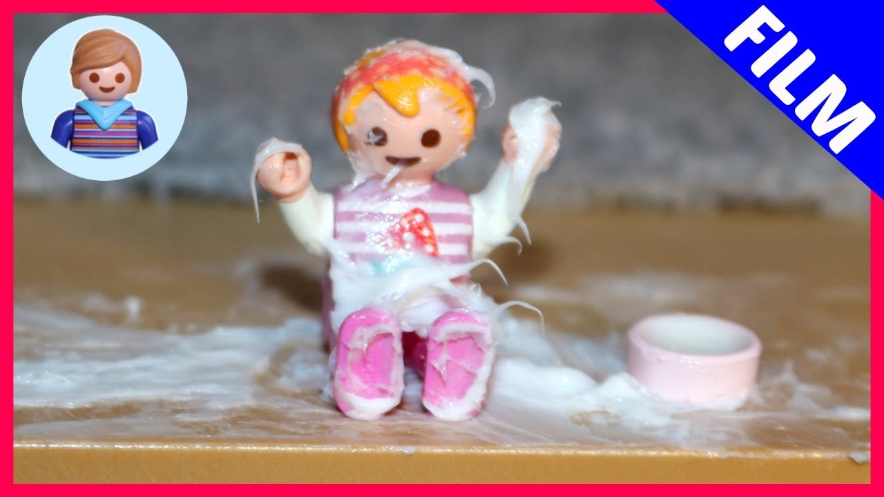 Playmobil Film deutsch - 🙀 Emma versaut alles mit Creme 😲 - Emma macht Blödsinn - PlaymoGeschichten