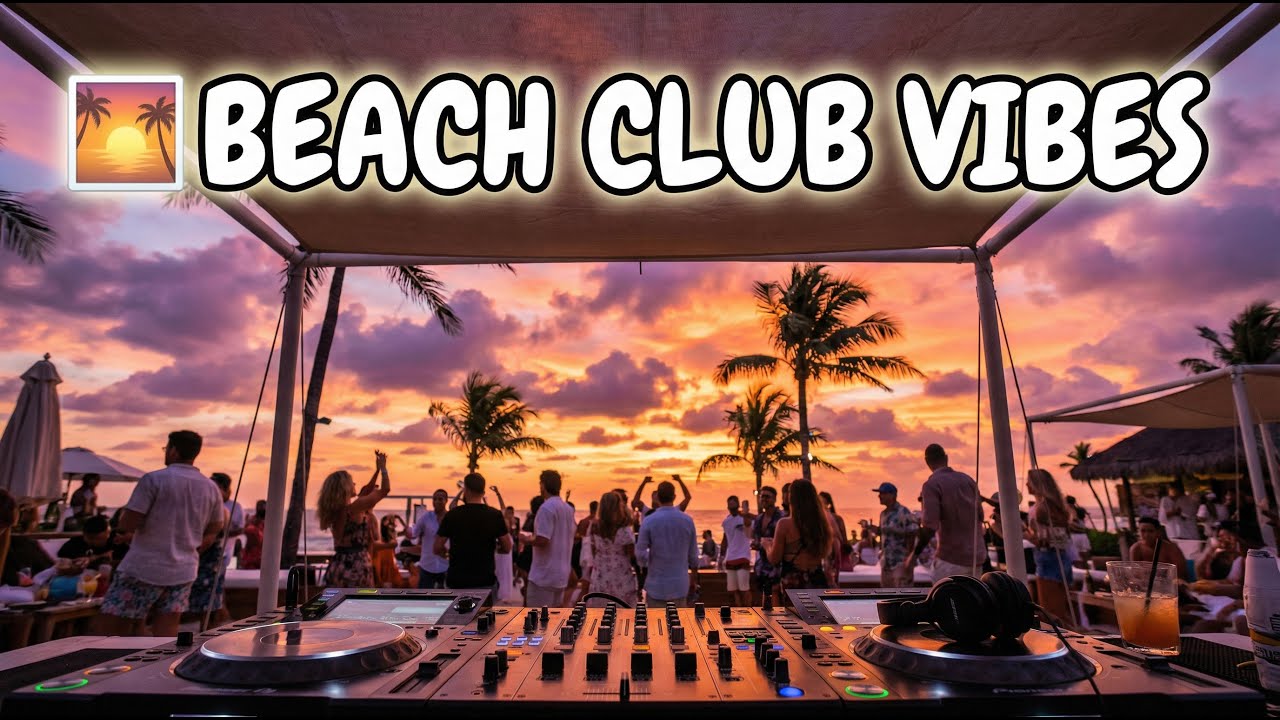 Deep House Sunset Mix 2026 | Golden Hour Beach Club Music for Relaxation & Study