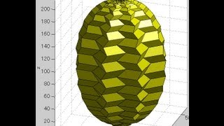 Foldable solid of revolution of ellipse (Origami)