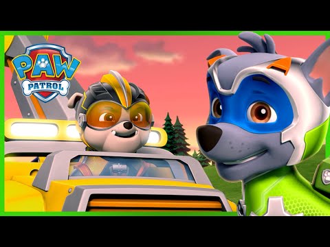 Mighty Pups Charged Up VS The Copycat! | PAW Patrol | Cartoons for Kids Compilation