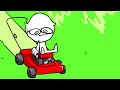 Lemon demon  lawnmower super short micro animation