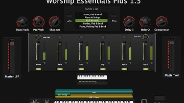 Worship Essentials Plus for MainStage 3