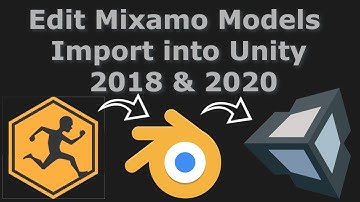 Edit Mixamo Models with Blender Import in Unity