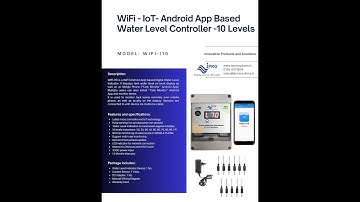 Now check Tank Levels on DEVICE and on MOBILE PHONE. WiFi Android App based Water level Indicator