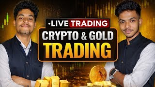 Gold And Crypto Trading Live 🔴 || GOLD BTC SCALPING 400 PIPS || #xauusd #bitcoin #forex 