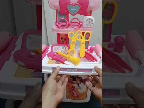 Satisfying with Unboxing & Review Cute Disney Minni Mouse Doctorset/Asmrtoys#minniemouse