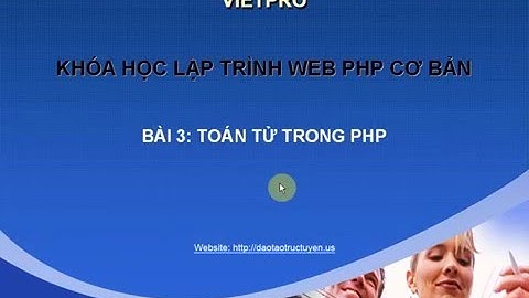 Hướng dẫn tự học lập trình Web với PHP   Bài 3