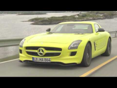 Mercedes-Benz SLS AMG E-CELL in Action