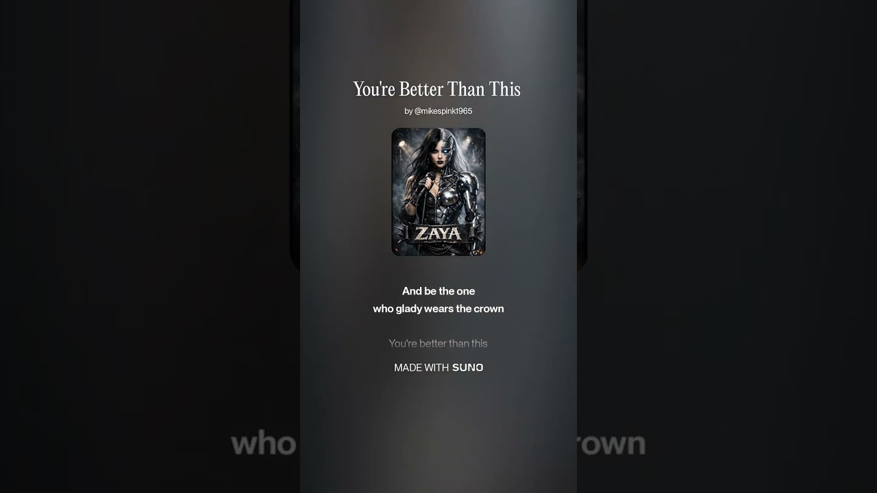 You're Better Than This