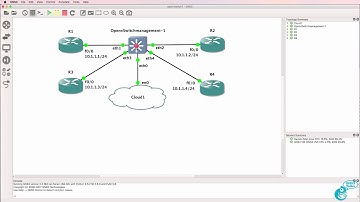 GNS3 Talks: Docker, Open vSwitch, SDN and OpenFlow Part 5: GNS3 Switching Part 11