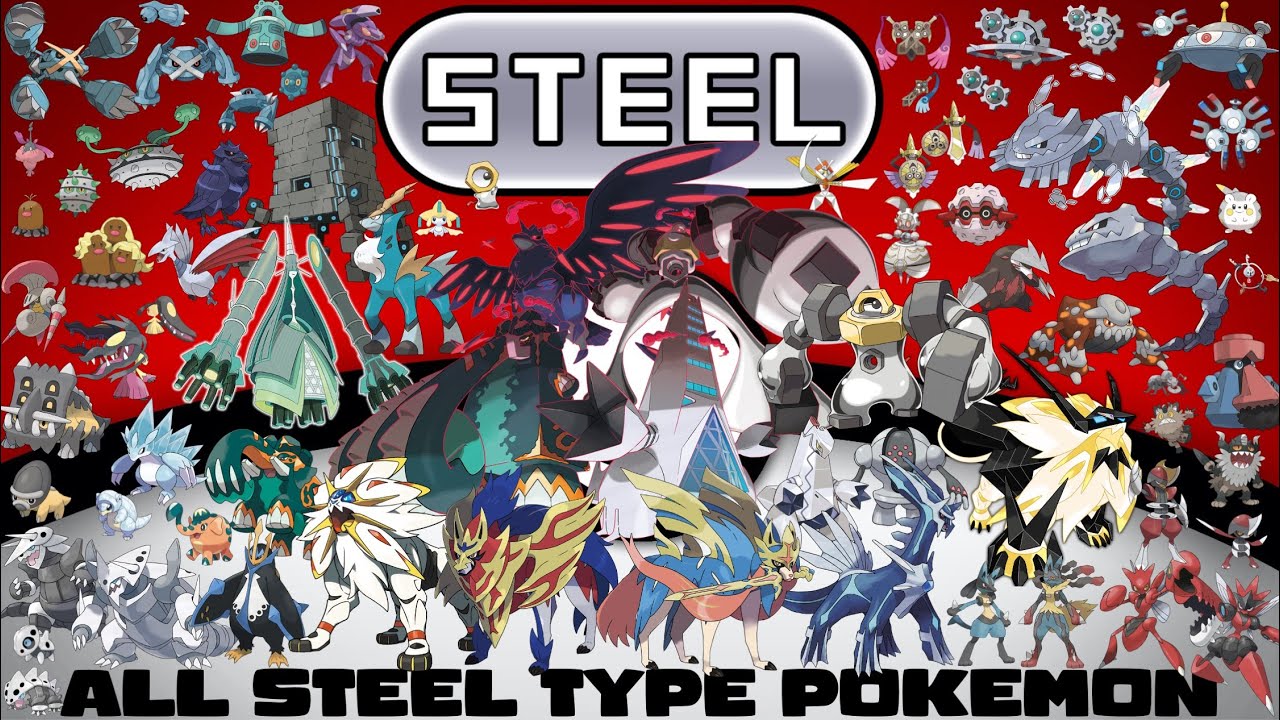 Steel type pokemon