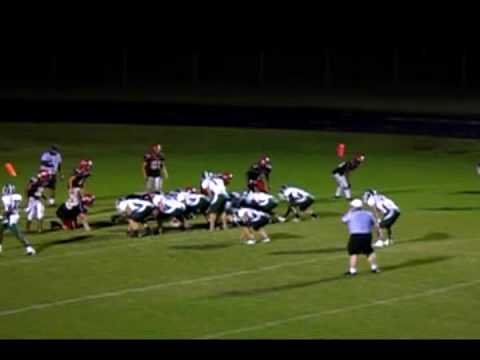 Alex Huggins 10th Grade Football Highlights11 29 09a